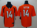 Men’s Denver Broncos Courtland Sutton #14 Orange Jersey