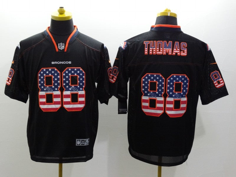 Men’s Denver Broncos Demaryius Thomas #88 Black Jersey