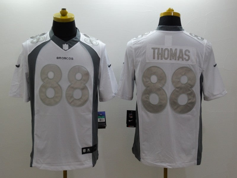 Men’s Denver Broncos Demaryius Thomas #88 White Jersey