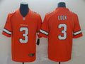 Men’s Denver Broncos Drew Lock #3 Orange Jersey