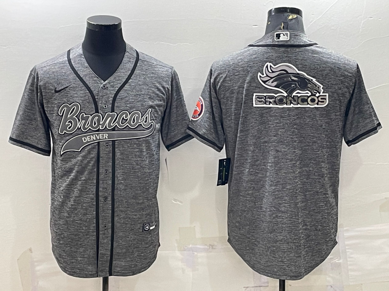 Men’s Denver Broncos Gray Jersey