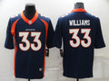 Men’s Denver Broncos Javonte Williams #33 Navy Jersey