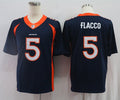 Men’s Denver Broncos Joe Flacco #5 Navy Jersey