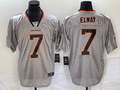 Men’s Denver Broncos John Elway #7 Gray Jersey