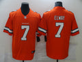 Men’s Denver Broncos John Elway #7 Orange Jersey