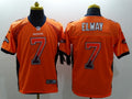 Men’s Denver Broncos John Elway #7 Orange Jersey