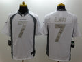 Men’s Denver Broncos John Elway #7 White Jersey