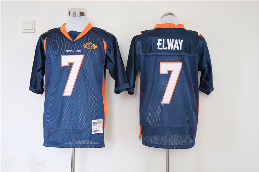 Men’s Denver Broncos John Elway Mitchell & Ness Navy Legacy Jersey