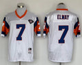 Men’s Denver Broncos John Elway Mitchell & Ness White Legacy Jersey