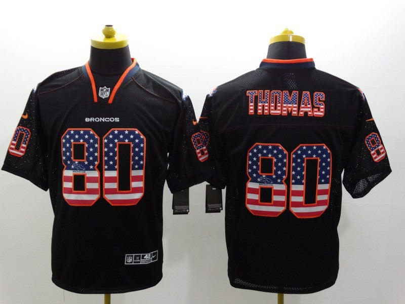 Men’s Denver Broncos Julius Thomas #80 Black Jersey