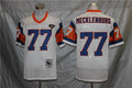 Men’s Denver Broncos Karl Mecklenburg Mitchell & Ness White Legacy Jersey