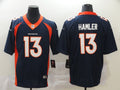 Men’s Denver Broncos KJ Hamler #13 Navy Jersey