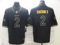 Men’s Denver Broncos Patrick Surtain II #2 Black Jersey
