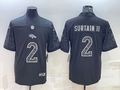 Men’s Denver Broncos Patrick Surtain II #2 Black Retired RFLCTV Limited Jersey