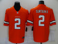 Men’s Denver Broncos Patrick Surtain II #2 Orange Jersey