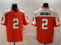Men’s Denver Broncos Patrick Surtain II #2 Orange Jersey