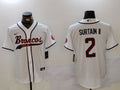 Men’s Denver Broncos Patrick Surtain II #2 White Jersey