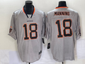 Men’s Denver Broncos Peyton Manning #18 Gray Jersey