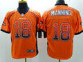 Men’s Denver Broncos Peyton Manning #18 Orange Jersey