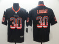 Men’s Denver Broncos Phillip Lindsay #30 Black Alternate Jersey