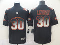 Men’s Denver Broncos Phillip Lindsay #30 Black Jersey