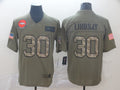 Men’s Denver Broncos Phillip Lindsay #30 Brown Jersey