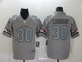 Men’s Denver Broncos Phillip Lindsay #30 Gray Jersey