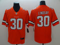 Men’s Denver Broncos Phillip Lindsay #30 Orange Jersey