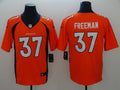 Men’s Denver Broncos Royce Freeman #37 Orange Jersey