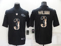 Men’s Denver Broncos Russell Wilson #3 Black Jersey