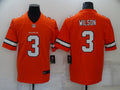 Men’s Denver Broncos Russell Wilson #3 Orange Jersey