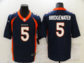 Men’s Denver Broncos Teddy Bridgewater #5 Navy Jersey