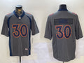 Men’s Denver Broncos Terrell Davis #30 Gray Jersey