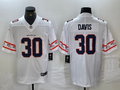 Men’s Denver Broncos Terrell Davis #30 White Jersey