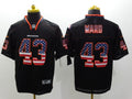 Men’s Denver Broncos TJ Ward #43 Black Jersey
