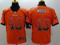 Men’s Denver Broncos TJ Ward #43 Orange Jersey