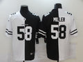 Men’s Denver Broncos Von Miller #58 Black/White Jersey