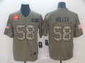 Men’s Denver Broncos Von Miller #58 Brown Alternate Jersey
