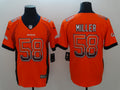 Men’s Denver Broncos Von Miller #58 Orange Authentic Jersey