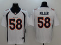 Men’s Denver Broncos Von Miller #58 White Jersey
