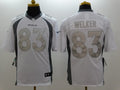 Men’s Denver Broncos Wes Welker #83 White Jersey