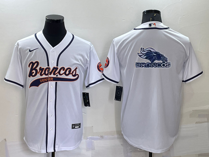 Men’s Denver Broncos White Jersey
