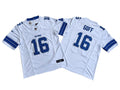 Mens Detroit Lions #16 Jared Goff Nike 2024 White Vapor F.U.S.E. Limited Jersey