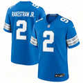 Mens Detroit Lions #2 Ennis Rakestraw Jr. Nike Blue Vapor F.U.S.E. Limited Player Jersey