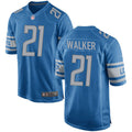 Mens Detroit Lions #21 Tracy Walker Nike Blue Vapor Untouchable Limited Jersey