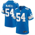 Mens Detroit Lions #54 Alim McNeill Nike Blue Vapor F.U.S.E. Limited Jersey