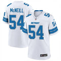 Mens Detroit Lions #54 Alim McNeill Nike White Vapor F.U.S.E. Limited Jersey