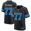 Mens Detroit Lions #77 Frank Ragnow Nike Black 2nd Alternate Vapor F.U.S.E. Limited Player Jersey