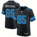 Mens Detroit Lions #95 Levi Onwuzurike Nike Black 2nd Alternate Vapor F.U.S.E. Limited Player Jersey