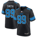 Mens Detroit Lions #99 Za’Darius Smith Nike Blue Vapor F.U.S.E. Limited Jersey